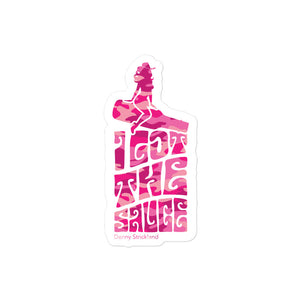 "I Got The Sauce" Sticker - Pink Camo