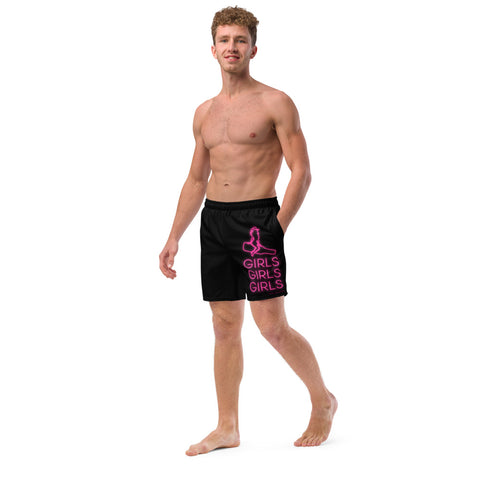 Girls Girls Girls  - Men's swim trunks